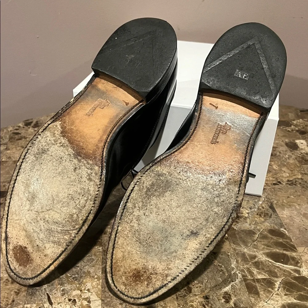 Allen Edmonds Black Oxford Dress Shoes